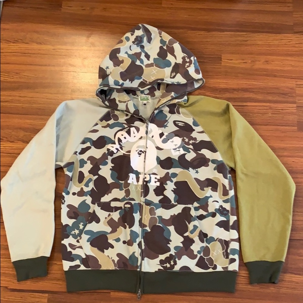 Bape X Kaws UA Jacket